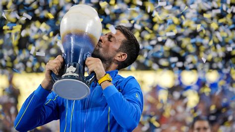Novak Djokovic edges past Carlos Alcaraz to capture first  .